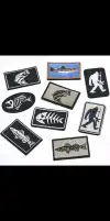 Velcro armband, embroidered Velcro, hook surface, wool surface Application Scenario